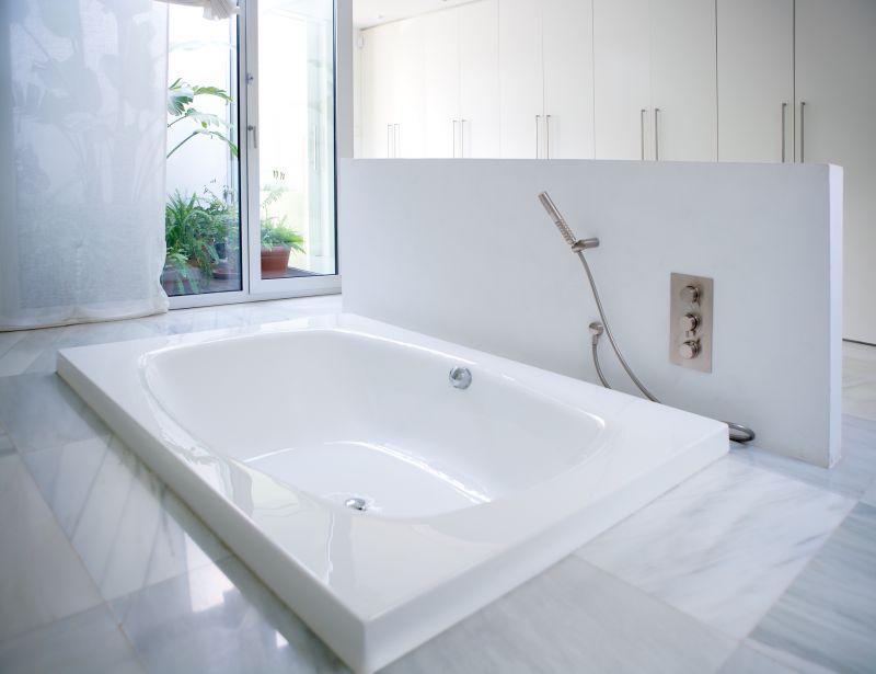 Refinished Bathtub with Modern Look